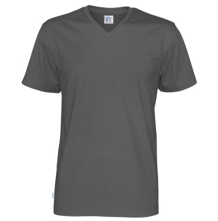 V-ringad herr t-shirt med 100% ekologisk Fairtrade bomull